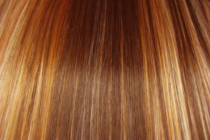 brassy orange hair correction used with realistic hair-care expectations