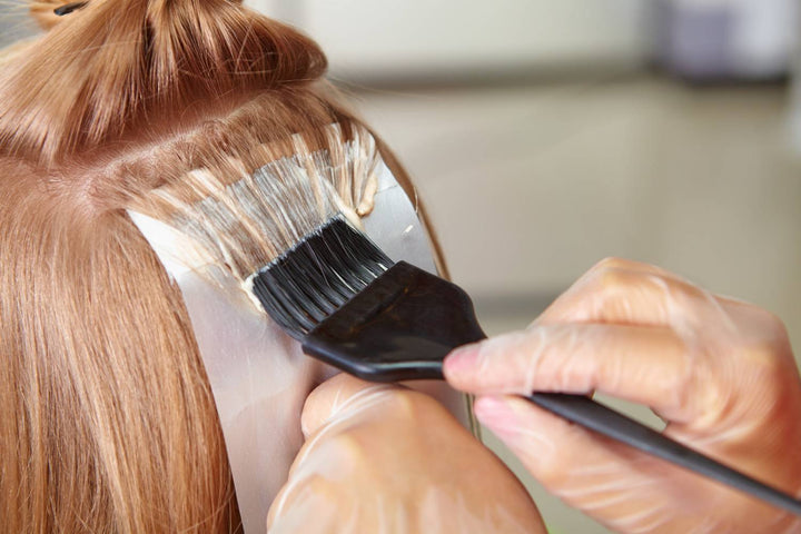 hair dye used with realistic hair-care expectations