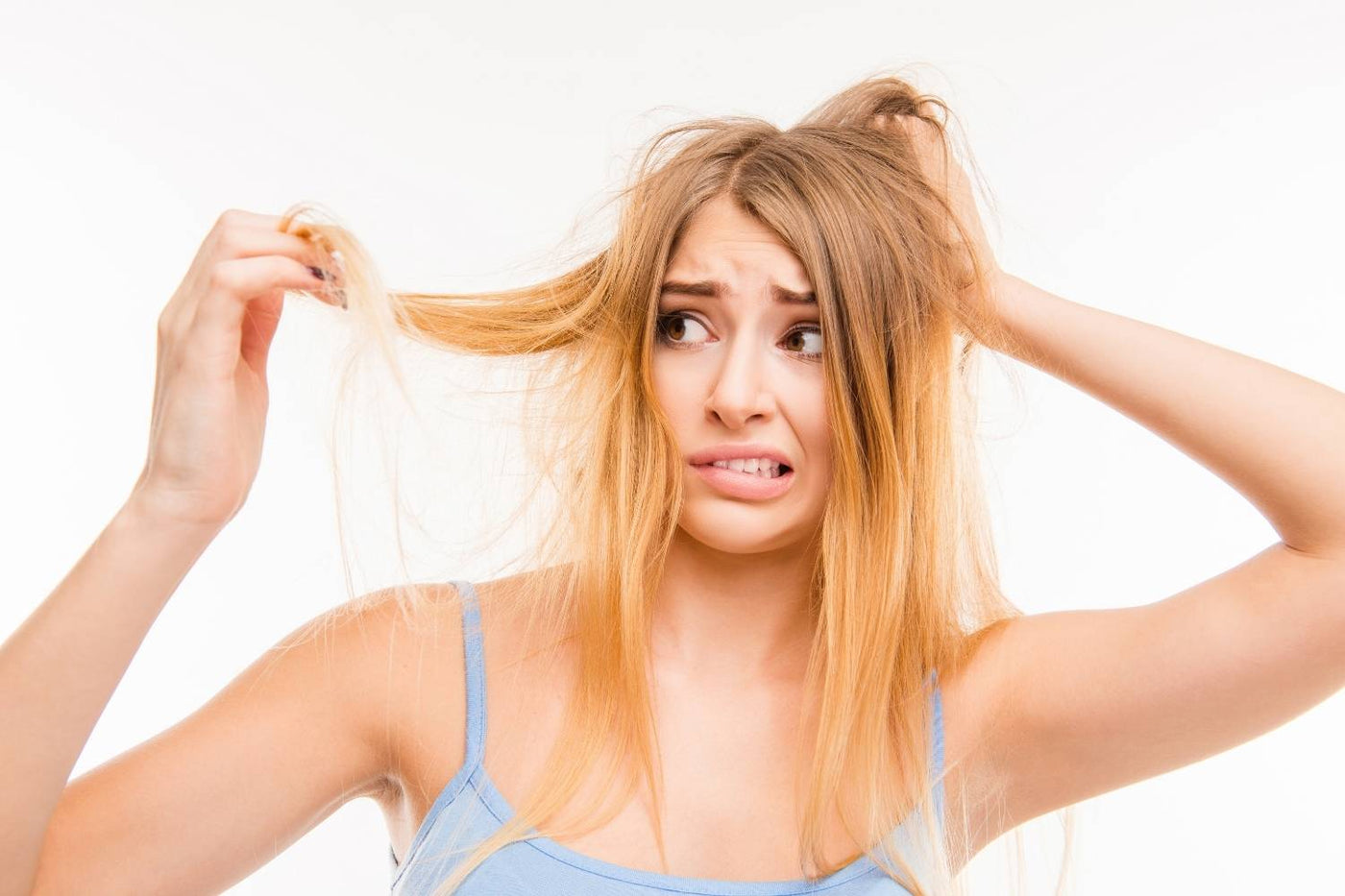 bleached hair damage used with realistic hair-care expectations