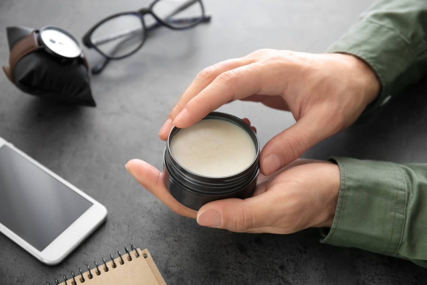 hair styling wax used with realistic hair-care expectations
