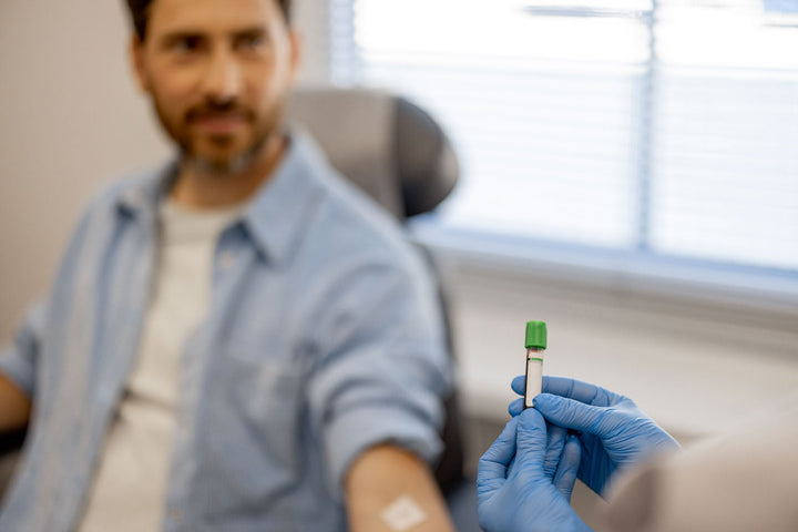 Testosterone blood testing