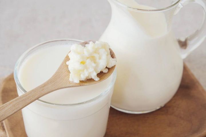 Plain kefir as food rather than an unproven topical hair treatment