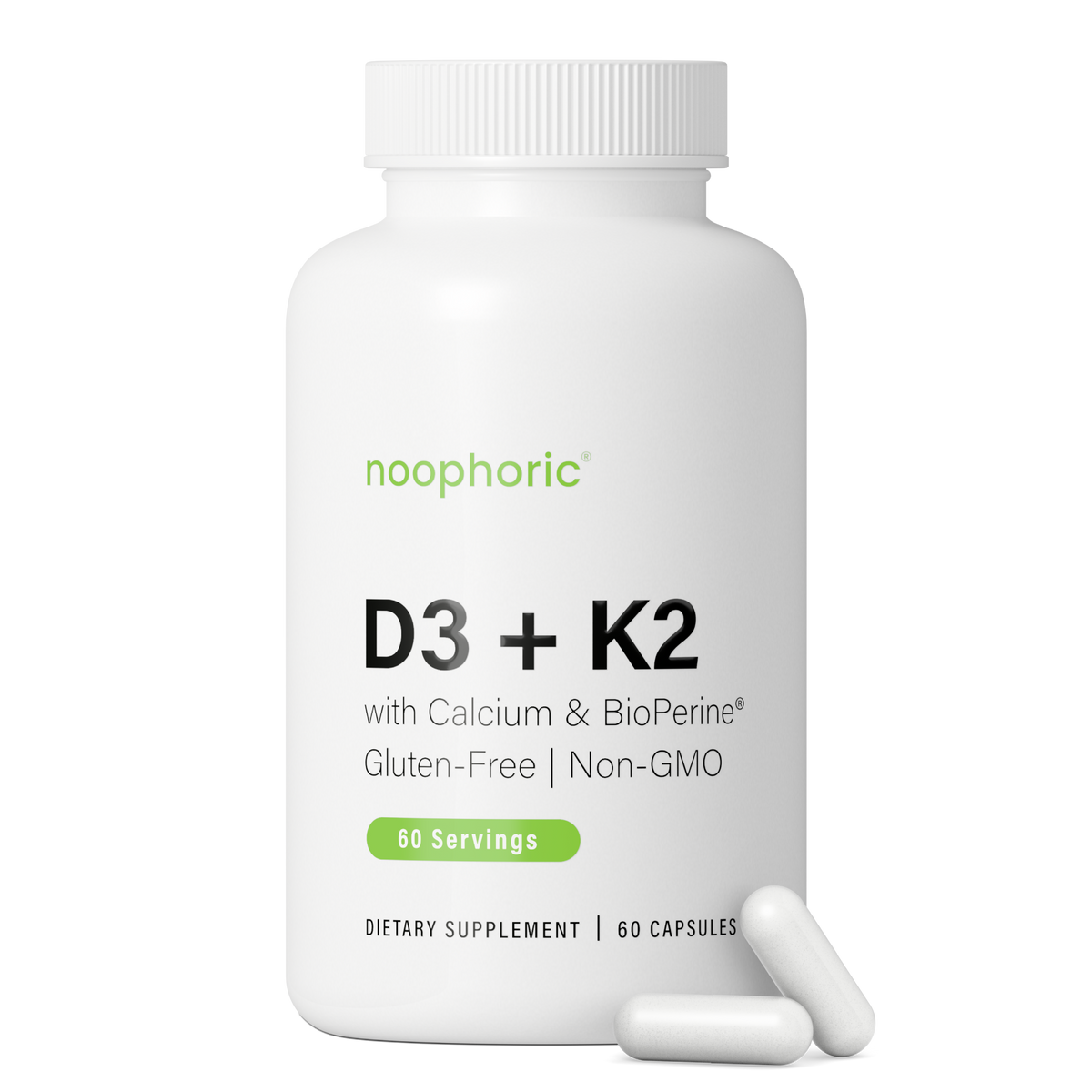 Noophoric D3 + K2 Complex supplement